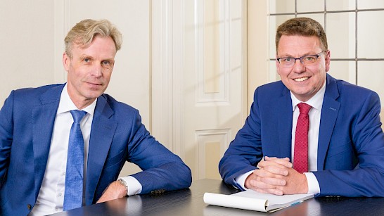 Edwin Wierda en Hilco Vedders van Wierda en Partners Vermogensbeheer