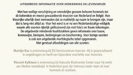 Veldgids Hommels van Nederland en België