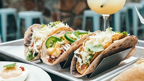 Taco's met gehakt en topping recept